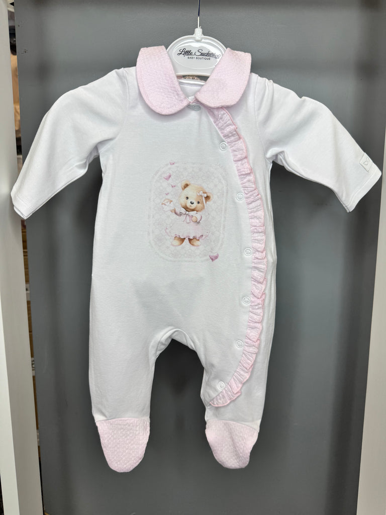 Ballerina teddy baby grow