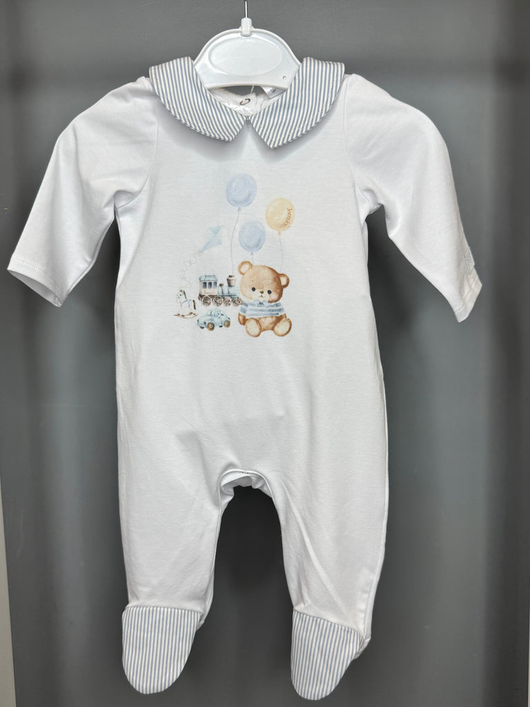 Boys Playtime baby grow