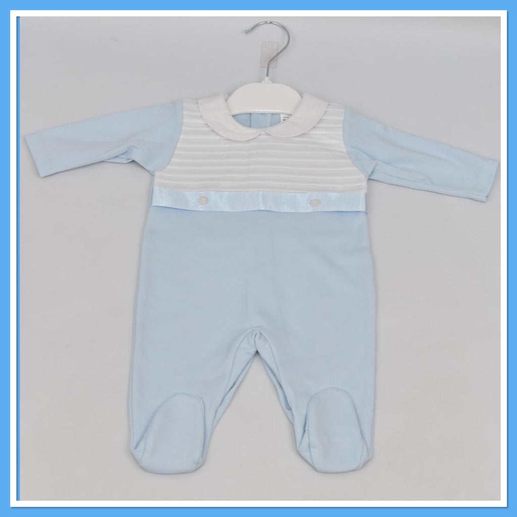 Blue ribbon baby grow